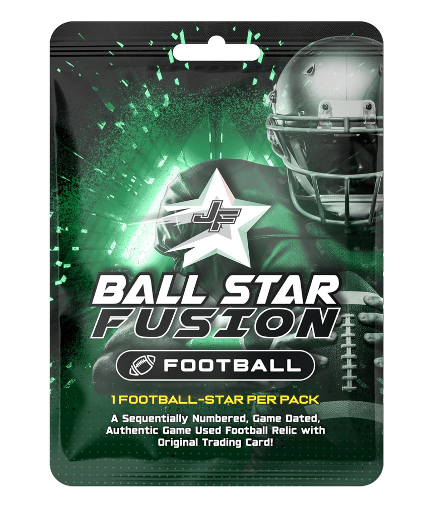 2025 Jersey Fusion Ball Star Football Hobby Pack