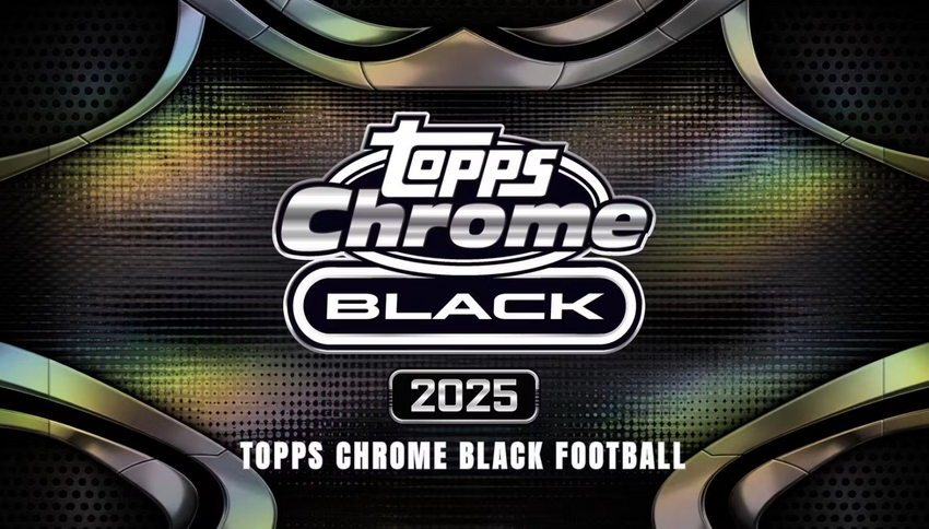 2025 Topps Chrome Black Football Hobby 3 Box Opening - #32784・Random Team (Release Day)