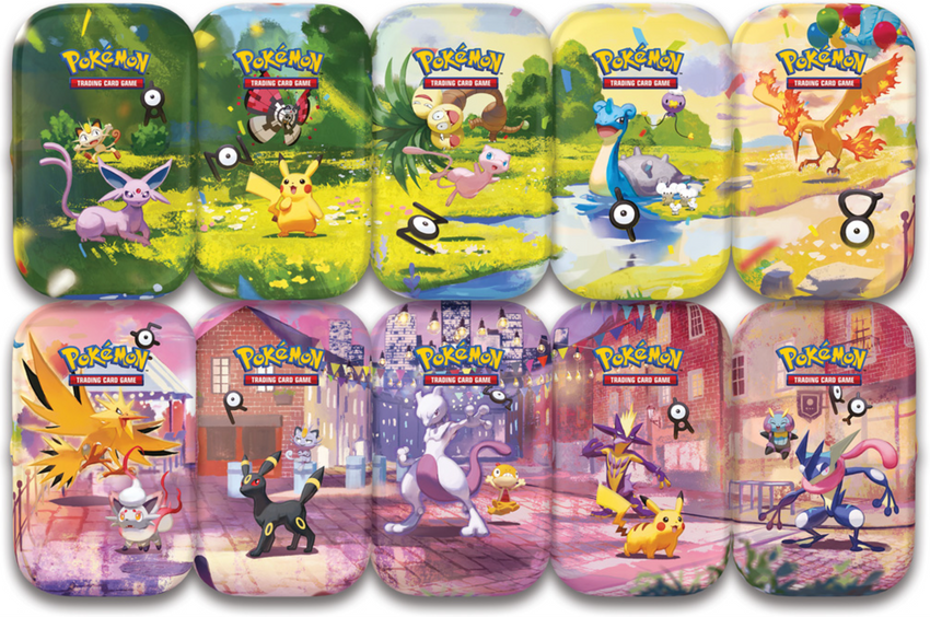 Pokemon TCG 30th Celebration Mini Tin (RANDOM) (Pre Order)-Cherry Collectables