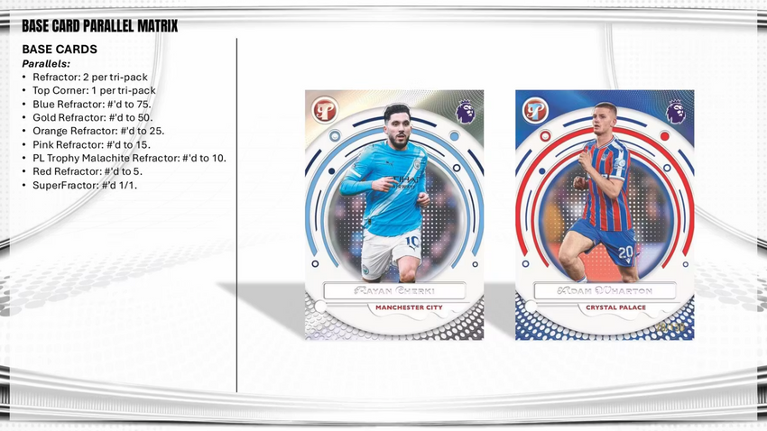 2026 Topps Pristine Premier League EPL Soccer Hobby Box