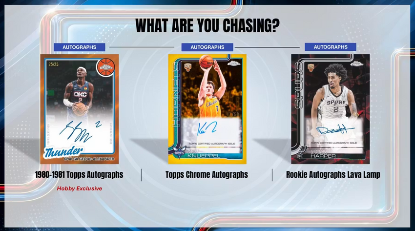 2025-26 Topps Chrome Update Series Basketball Hobby Box (Pre Order)