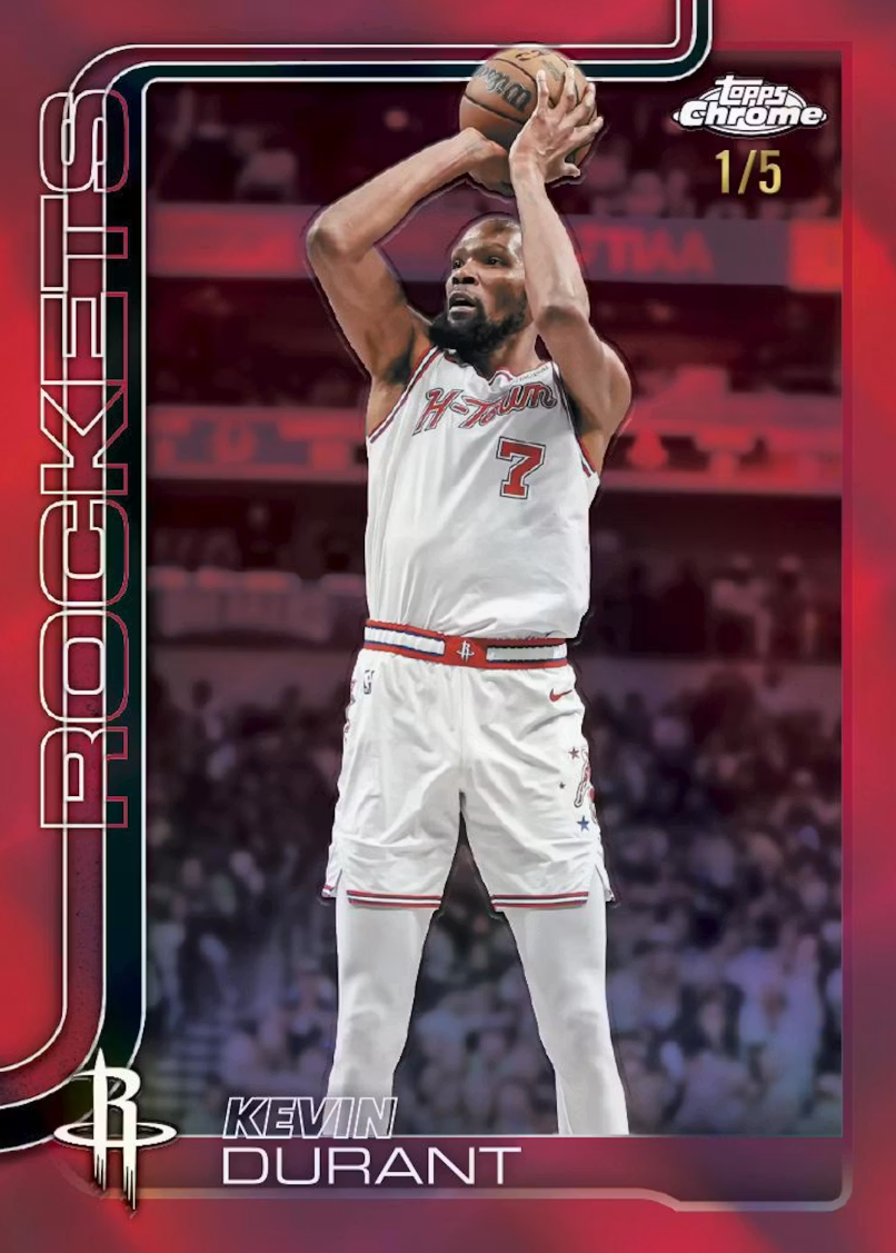 2025-26 Topps Chrome Update Series Basketball Hobby Box (Pre Order)