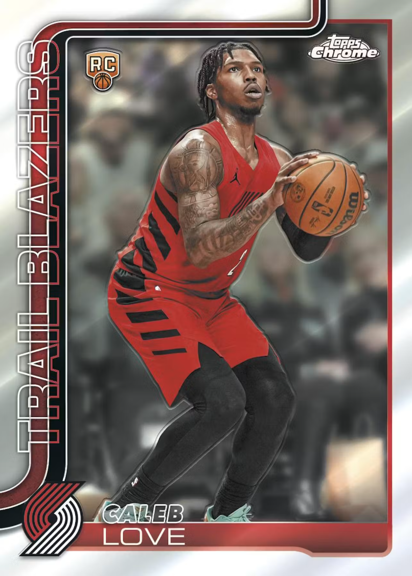2025-26 Topps Chrome Update Series Basketball Hobby Box (Pre Order)