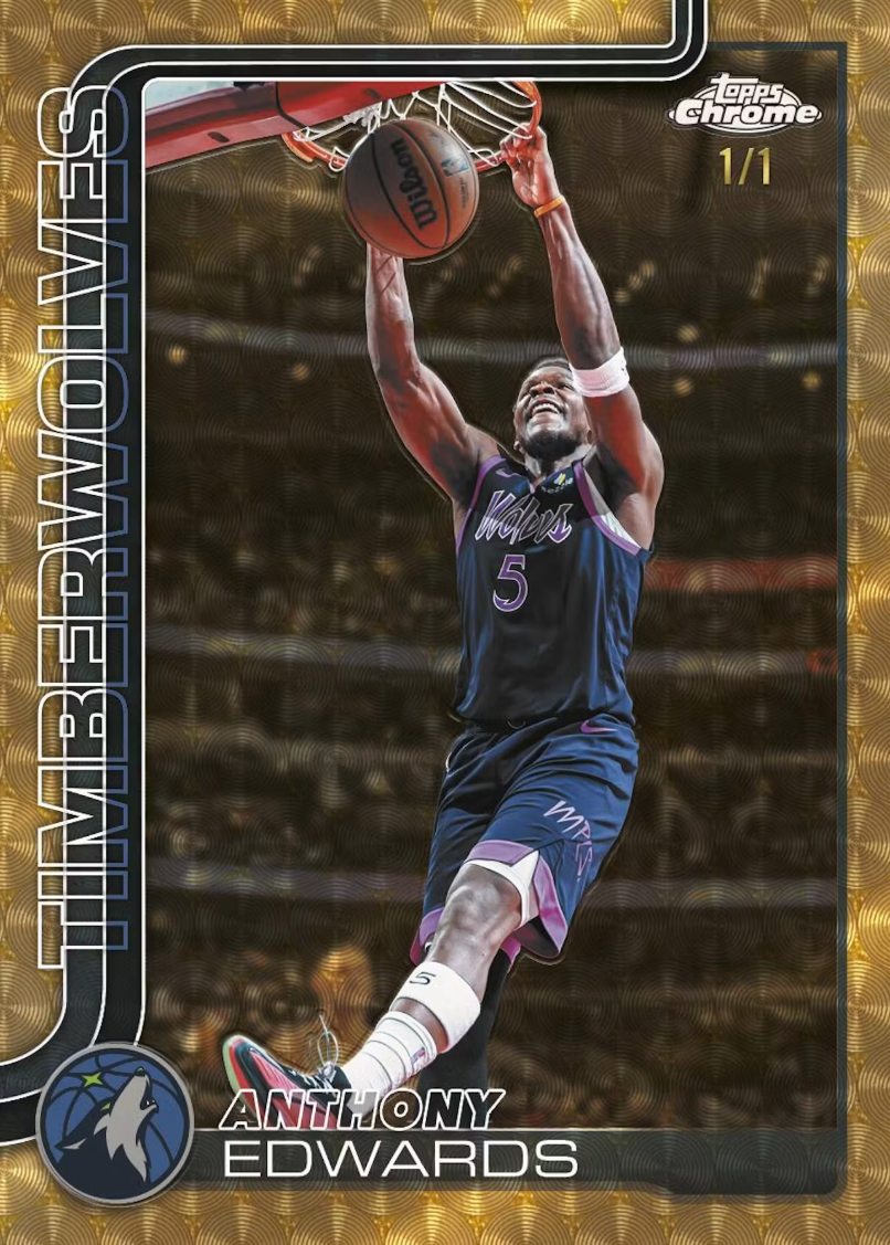 2025-26 Topps Chrome Update Series Basketball Hobby Box (Pre Order)