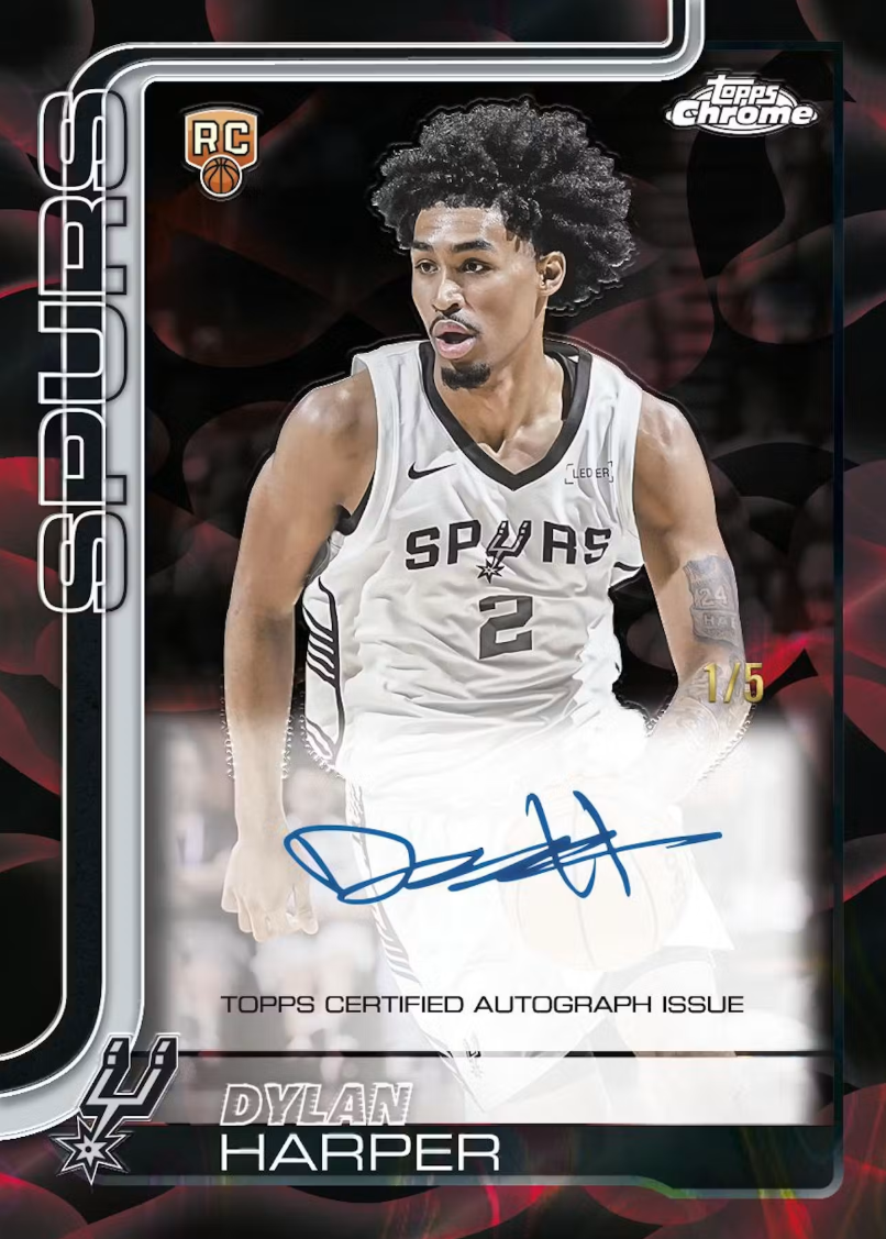 2025-26 Topps Chrome Update Series Basketball Hobby Box (Pre Order)