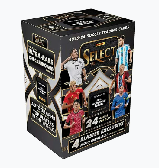2025-26 Panini Select Road to FIFA World Cup Soccer Blaster Box