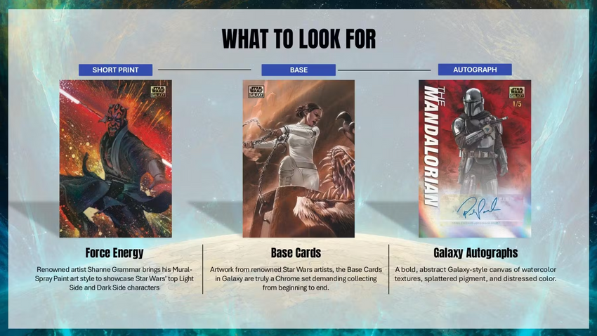 2026 Topps Star Wars Chrome Galaxy Hobby Pack