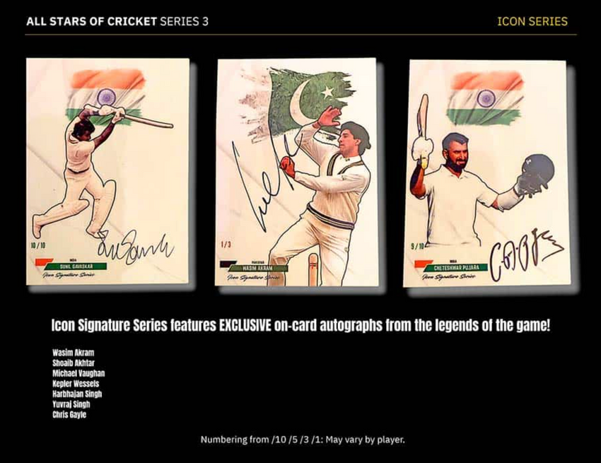 2026 Sportsnection All-Stars of Cricket Series 3 Mini-Hobby Box (Pre Order)