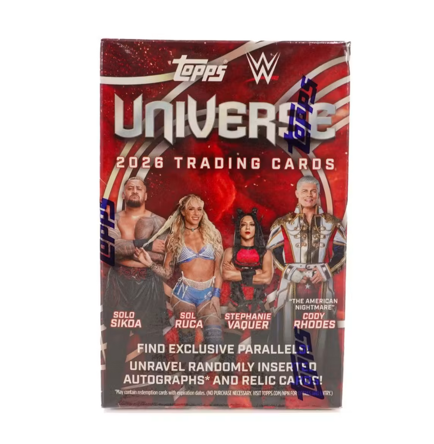 2026 Topps WWE Universe Blaster Box (Pre Order)