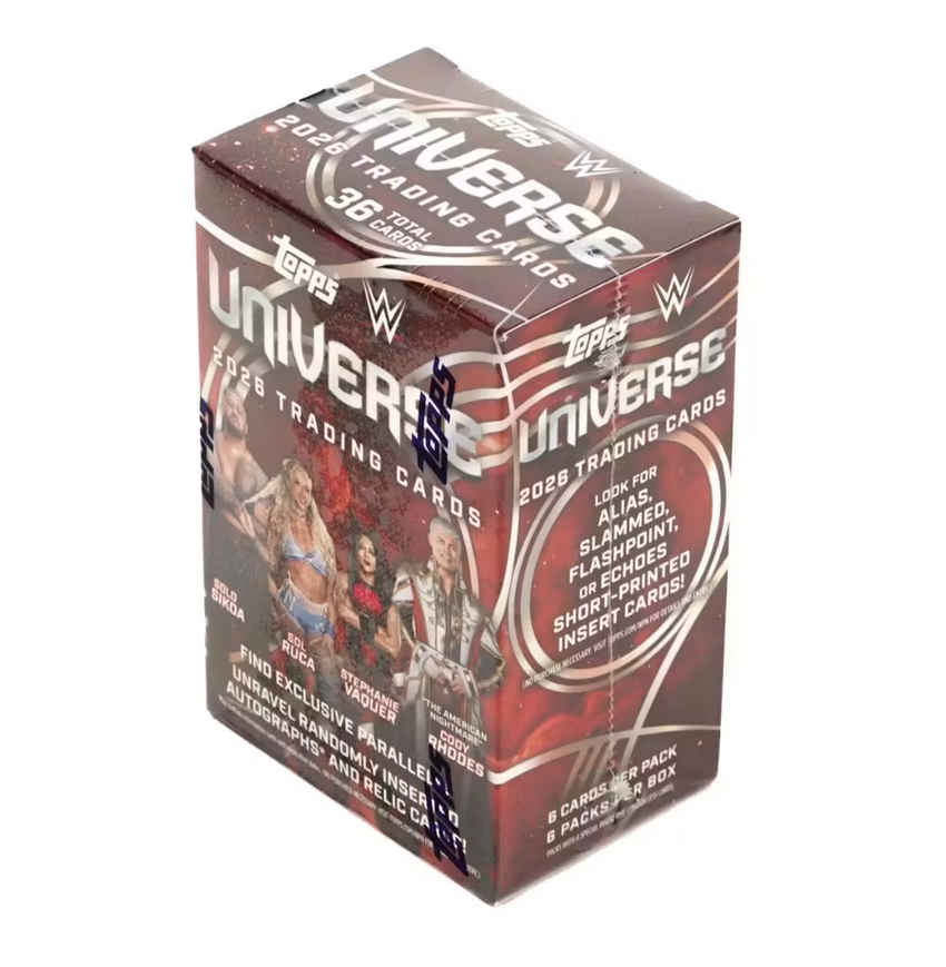 2026 Topps WWE Universe Blaster Box (Pre Order)