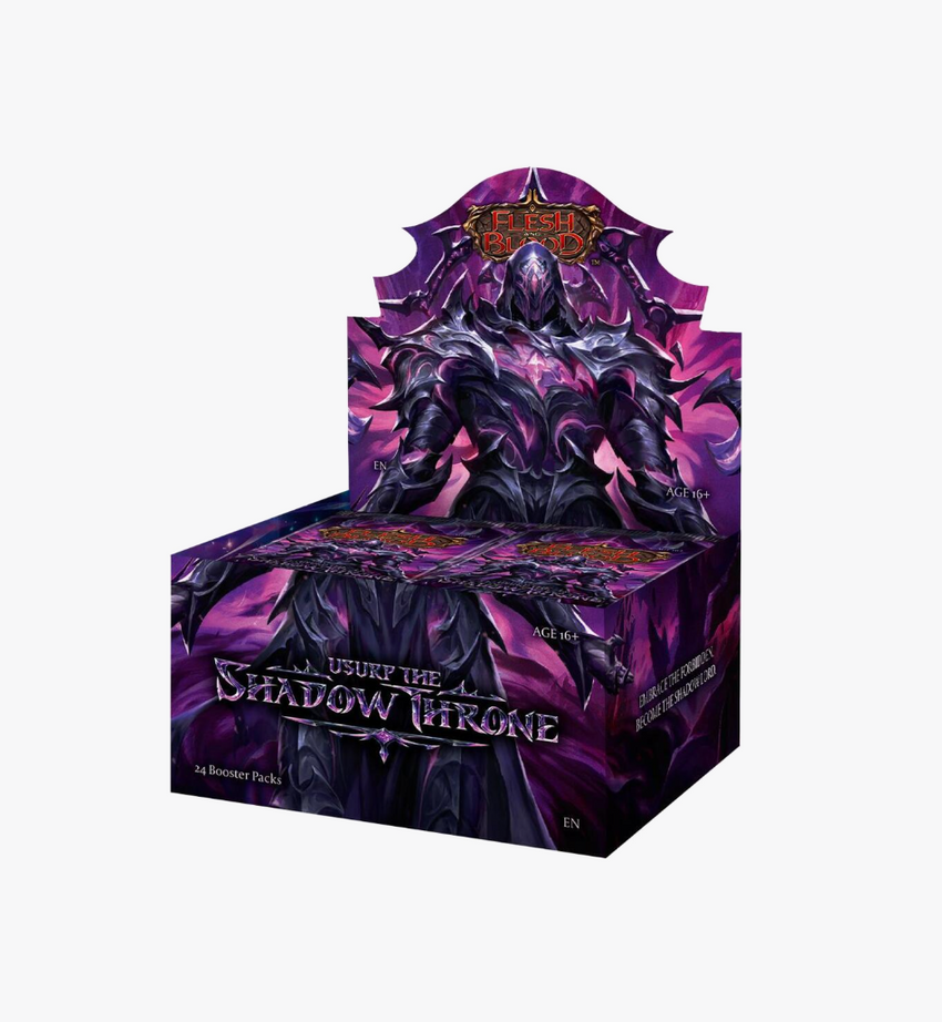 Flesh And Blood Usurp the Shadow Throne - Booster 4-Box Case (Pre Order)