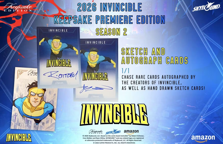 2026 Keepsake Invincible Season 2 Premiere Breaker Edition Box