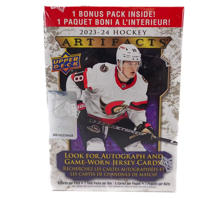 2023-24 Upper Deck Artifacts Hockey Blaster Box