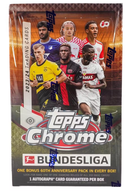 2023-24 Topps Chrome Bundesliga Soccer Hobby Box