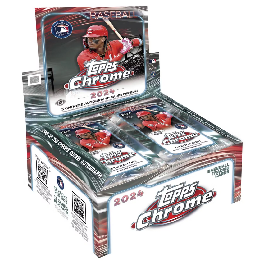 2024 Topps Chrome Baseball Jumbo Box-Cherry Collectables