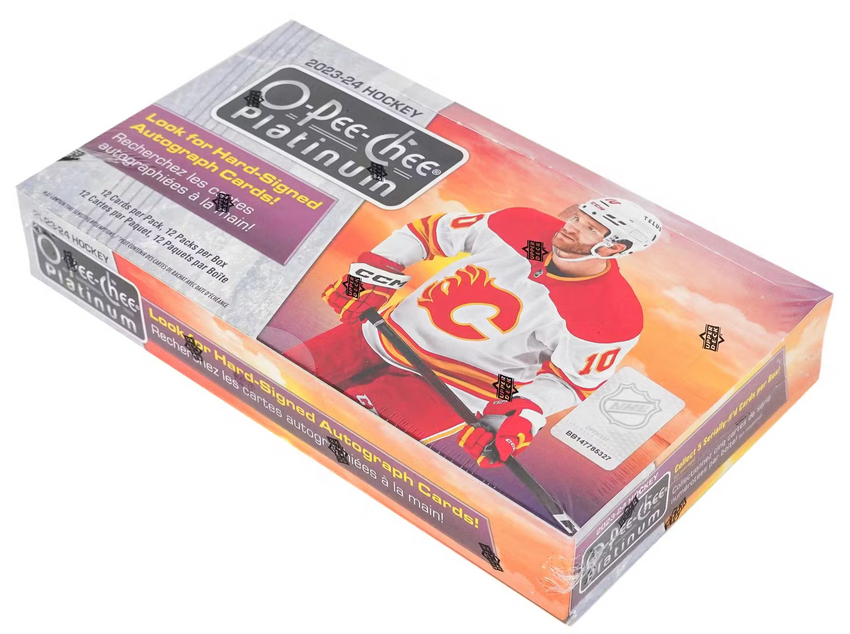 2023-24 Upper Deck O-pee-chee Platinum Hockey Hobby Box
