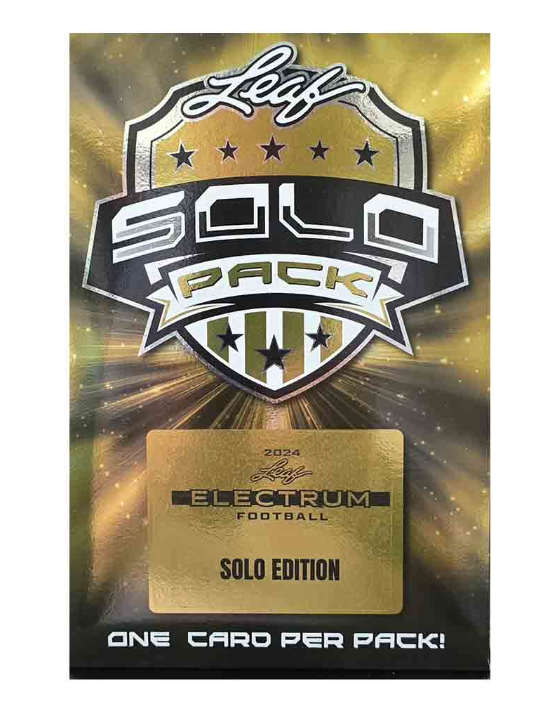 2024 Leaf Electrum Football Solo Edition Hobby Pack