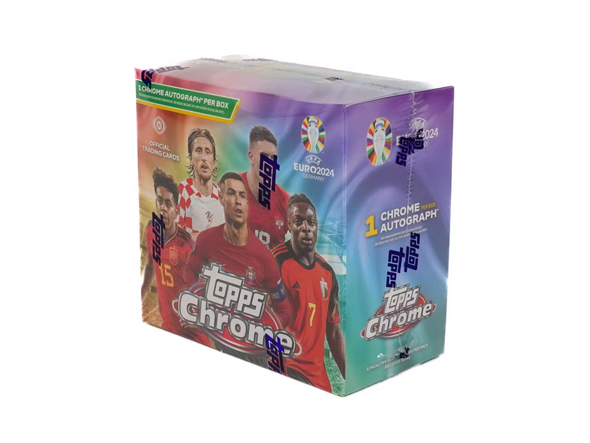 2023-24 Topps Stadium Club Chrome UEFA Competitions Soccer Hobby 