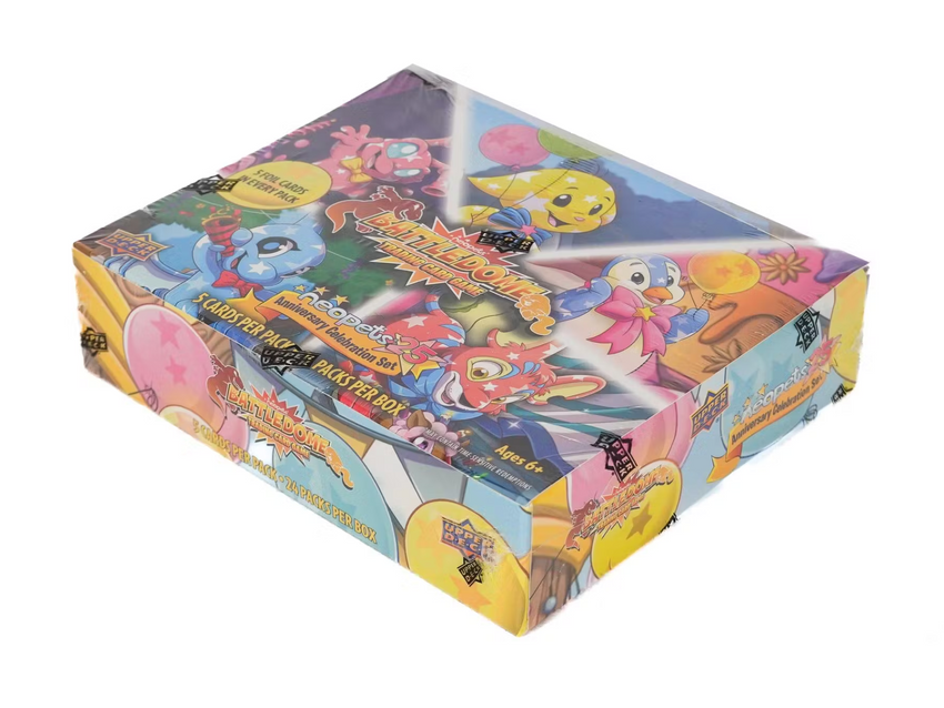 Neopets Battledome TCG Baby Paint Brush Card - 25th Anniversary Foil Legend Neopets Battledome TCG Baby Paint Brush Card - 25th Anniversary Foil Legend