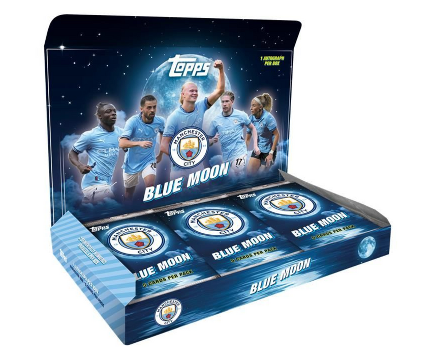 2024-25 Topps Blue Moon Manchester City Soccer Set Box
