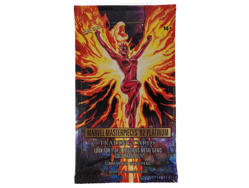 2024 Upper Deck Marvel Masterpieces '92 Platinum Hobby Pack
