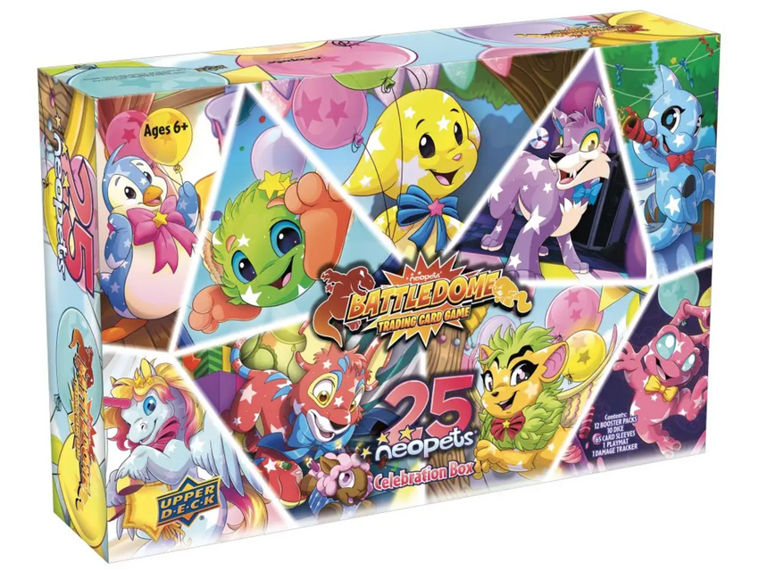 Neopets Battledome TCG 25th Anniversary Celebration Box