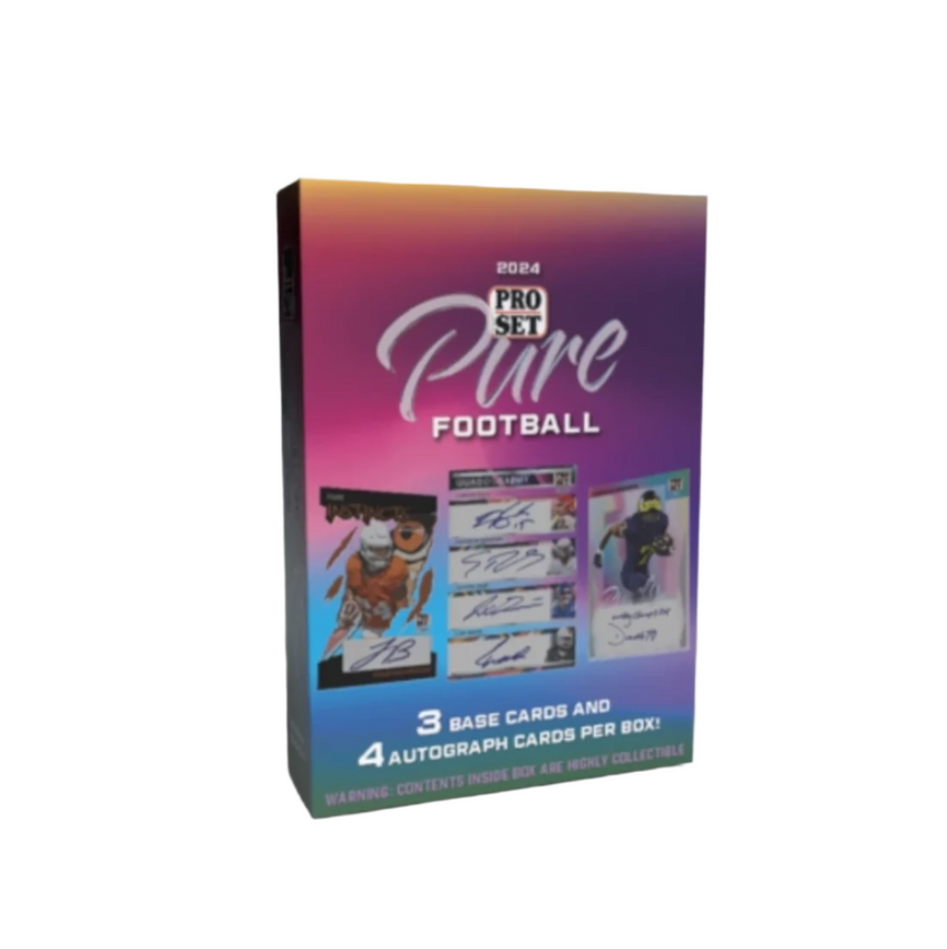 2024 Leaf Pro Set Pure Football Hobby Box-Cherry Collectables