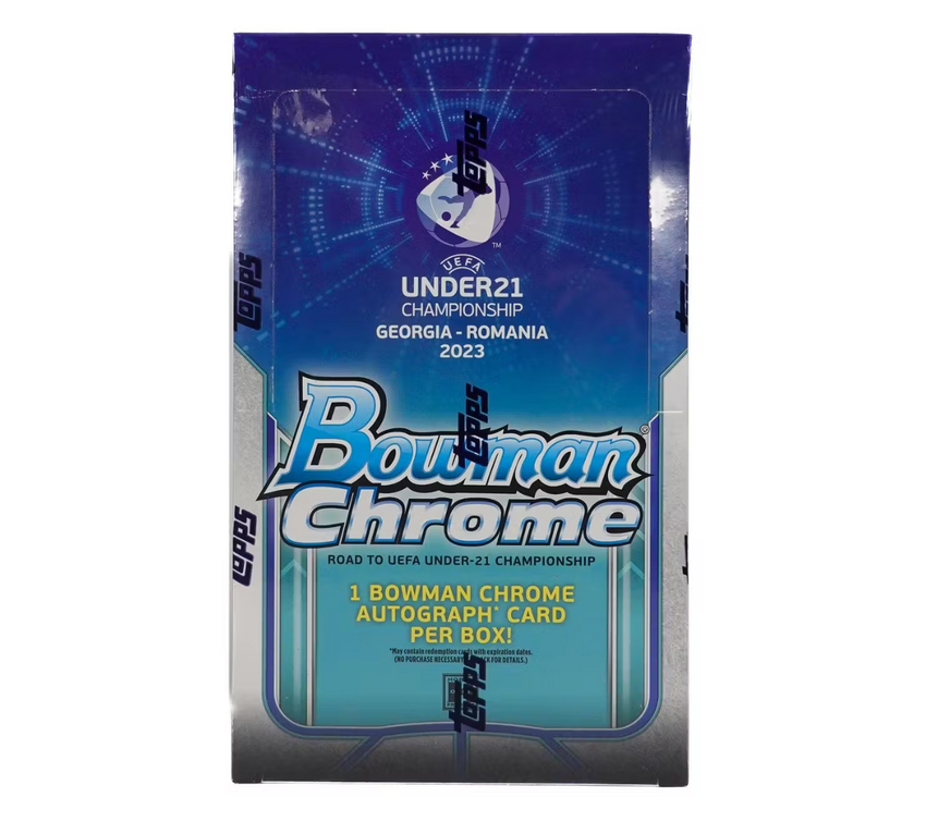 2022 Bowman Chrome Road To UEFA Under-21 European Championship Hobby Box