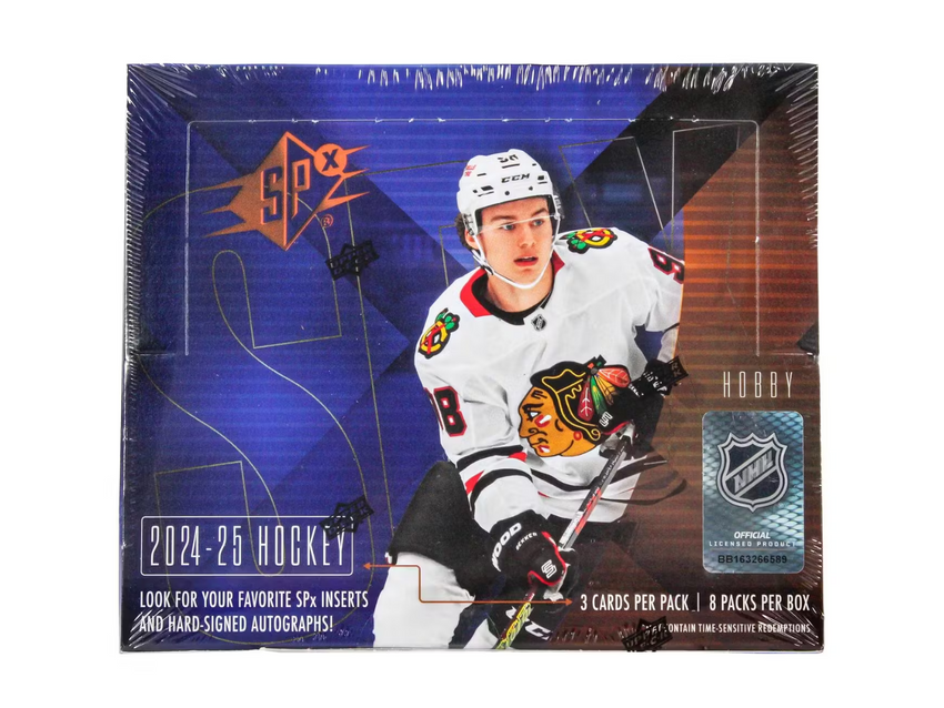 2024-25 Upper Deck SPx Hockey Hobby Box