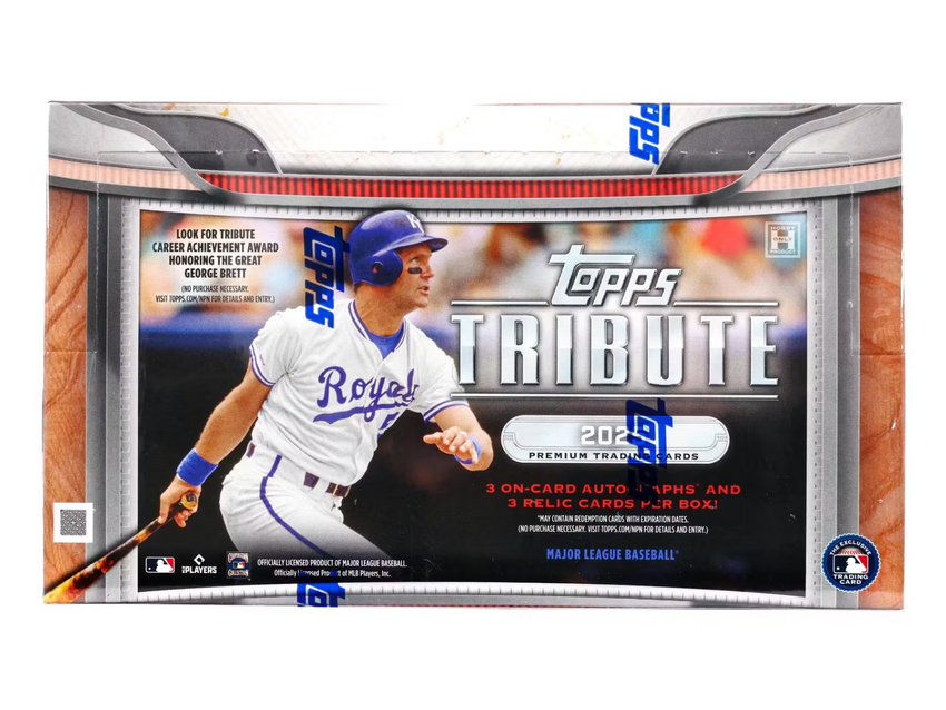 2025 Topps Tribute Baseball Hobby | Dylan Crews Wood Sasaki Auto 