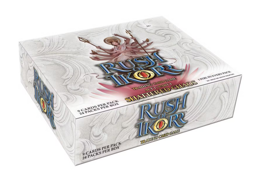 2025 Upper Deck Rush of Ikorr TCG Shattered Chaos Booster Box