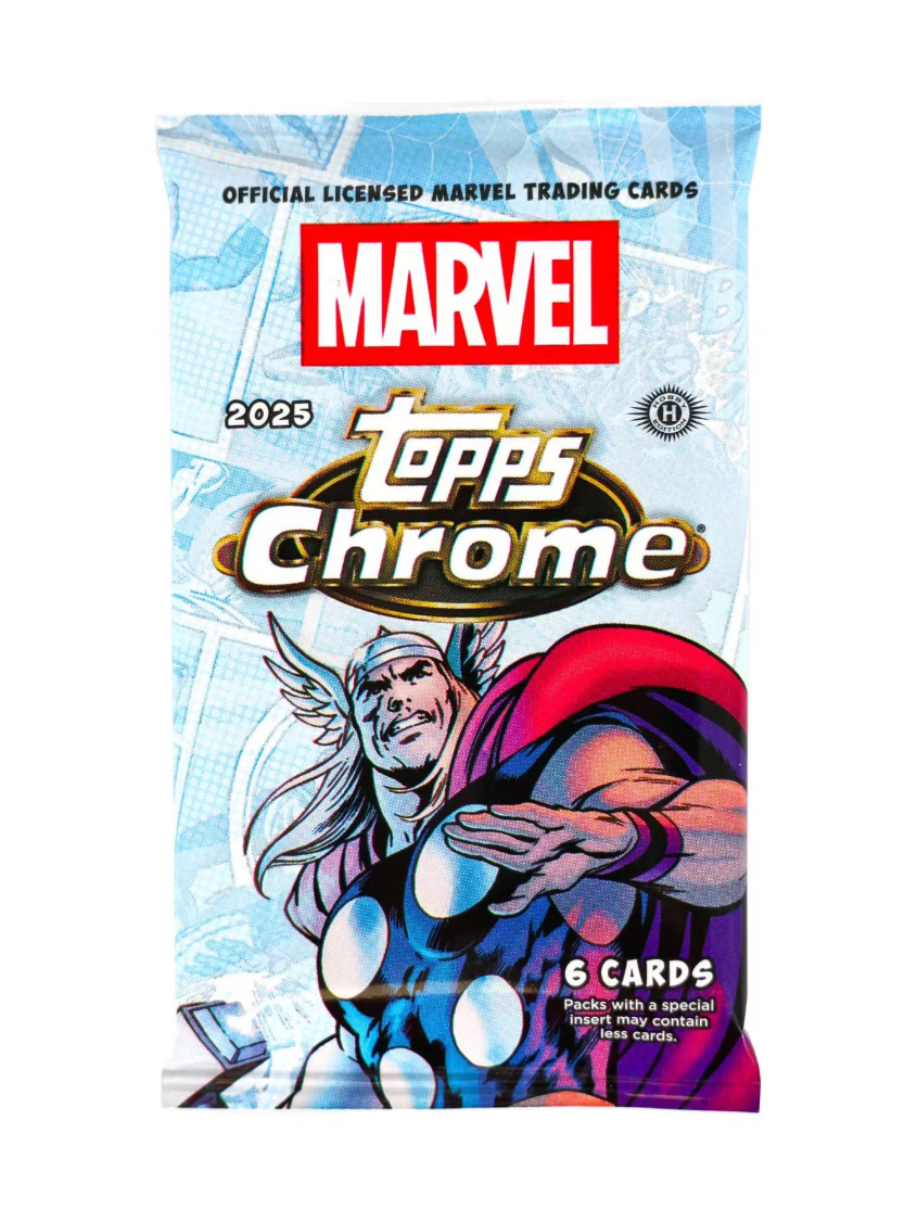 2025 Topps Chrome Marvel Hobby Pack