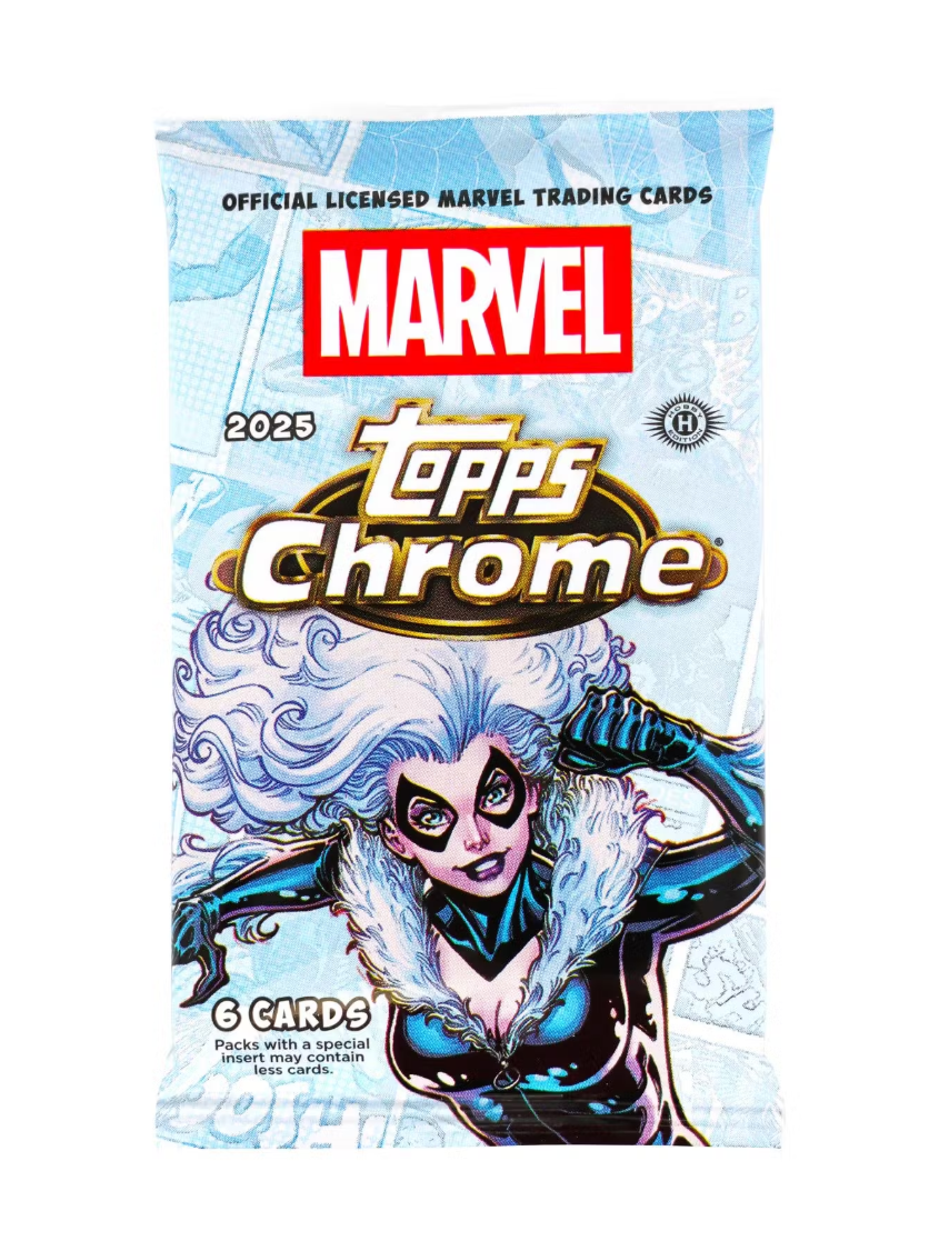 2025 Topps Chrome Marvel Hobby Pack