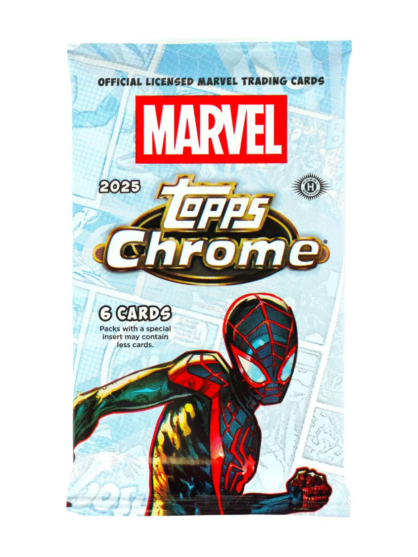 2025 Topps Chrome Marvel Hobby Pack