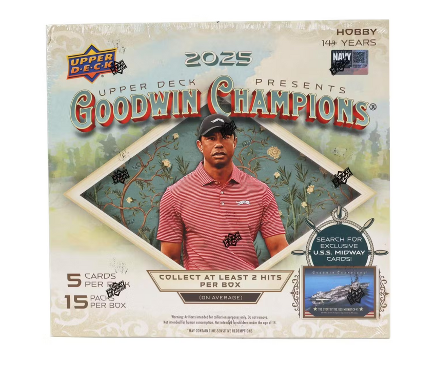 2025 Upper Deck Goodwin Champions Hobby Box