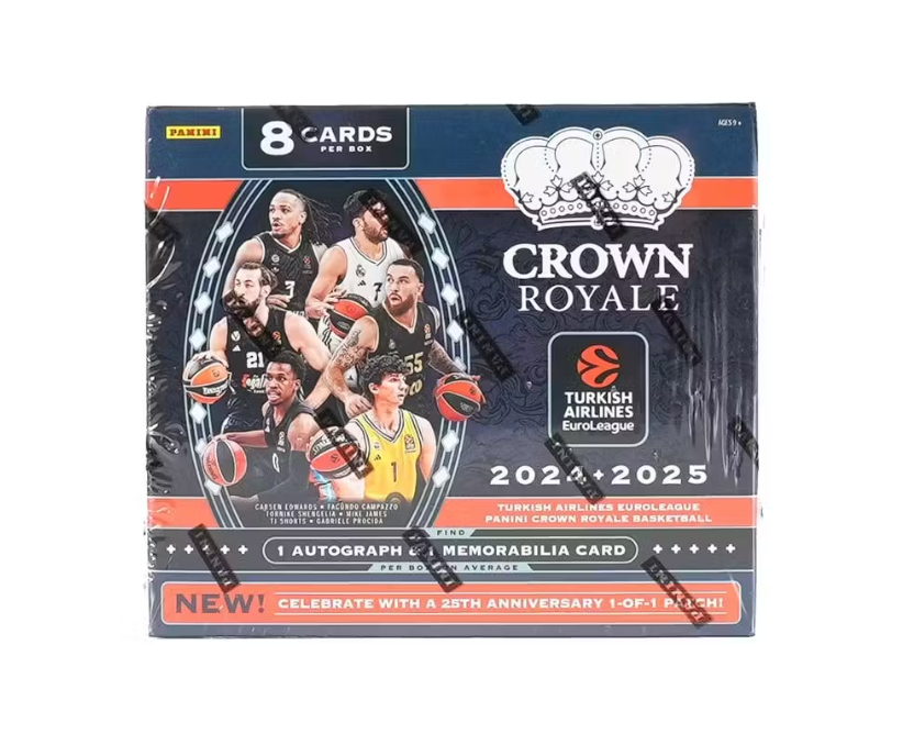 2024-25 Panini Crown Royale Euroleague Basketball Hobby Box – Cherry ...