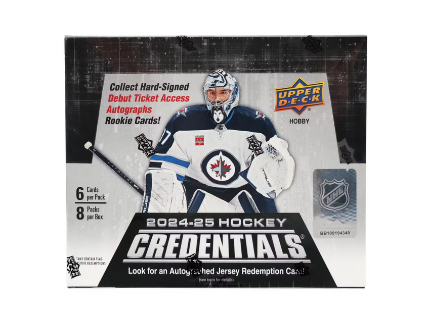 2024-25 Upper Deck Credentials Hockey Hobby Box