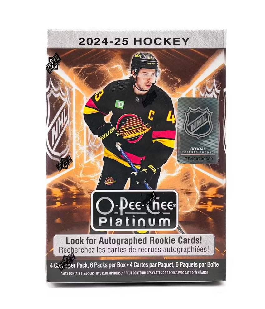 2024-25 Upper Deck O-Pee-Chee Platinum Hockey Blaster Box