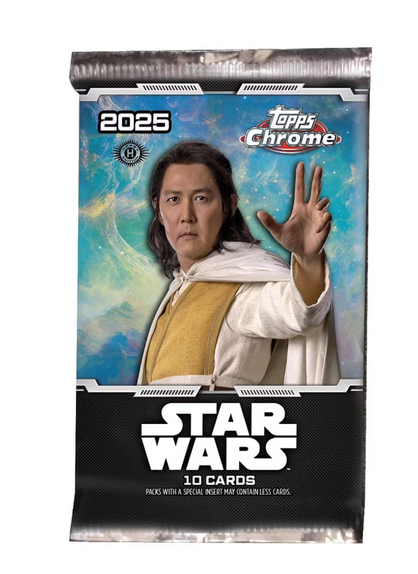2025 Topps Star Wars Chrome Hobby Pack