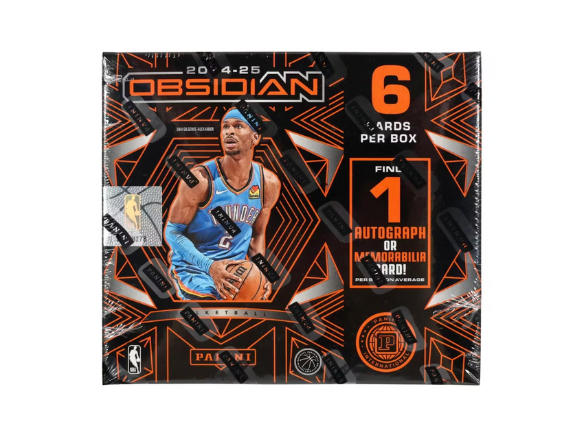 2024-25 Panini Obsidian Basketball International Hobby Box