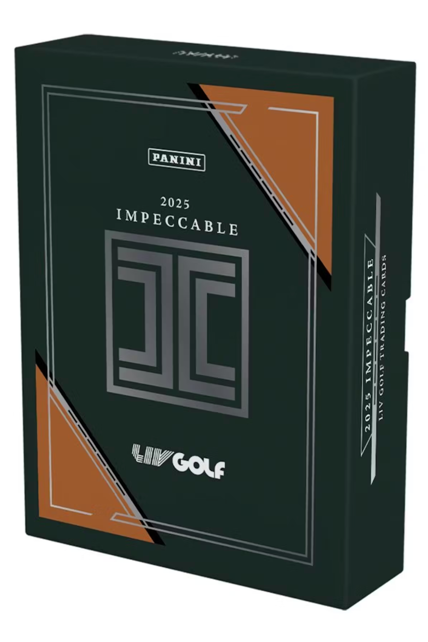 2025 Panini Impeccable LIV Golf Hobby Box