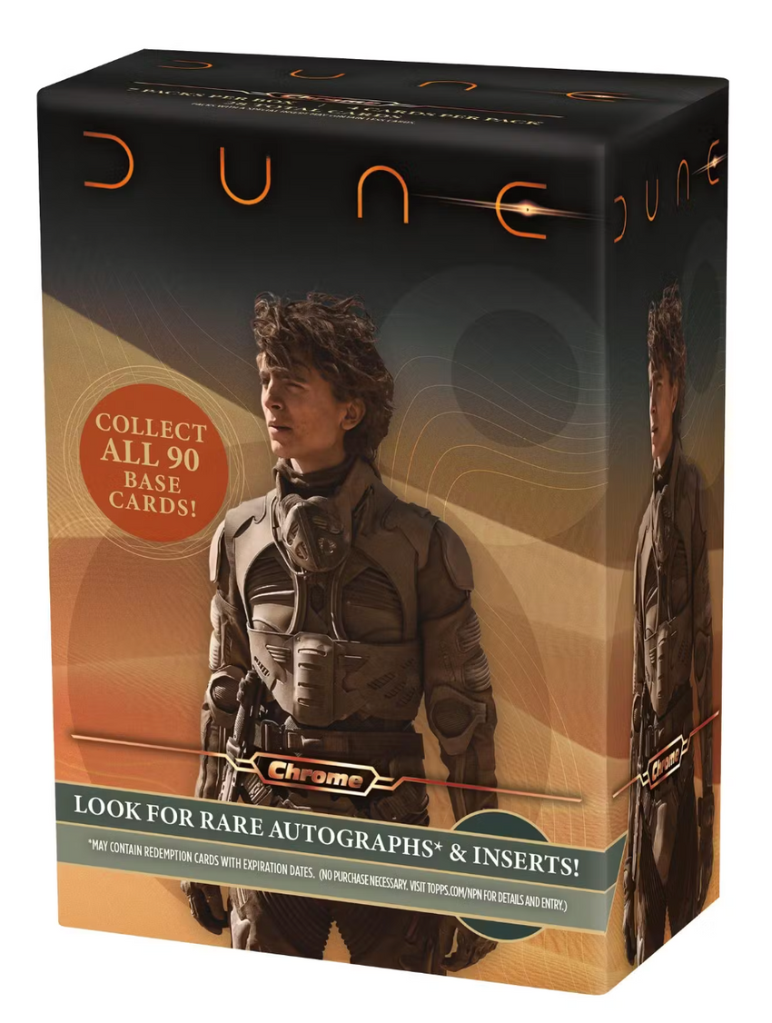 2024 Topps Dune Chrome 7-Pack Blaster Box