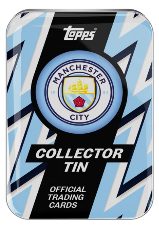 2025-26 Topps Manchester City Soccer Collector Tin