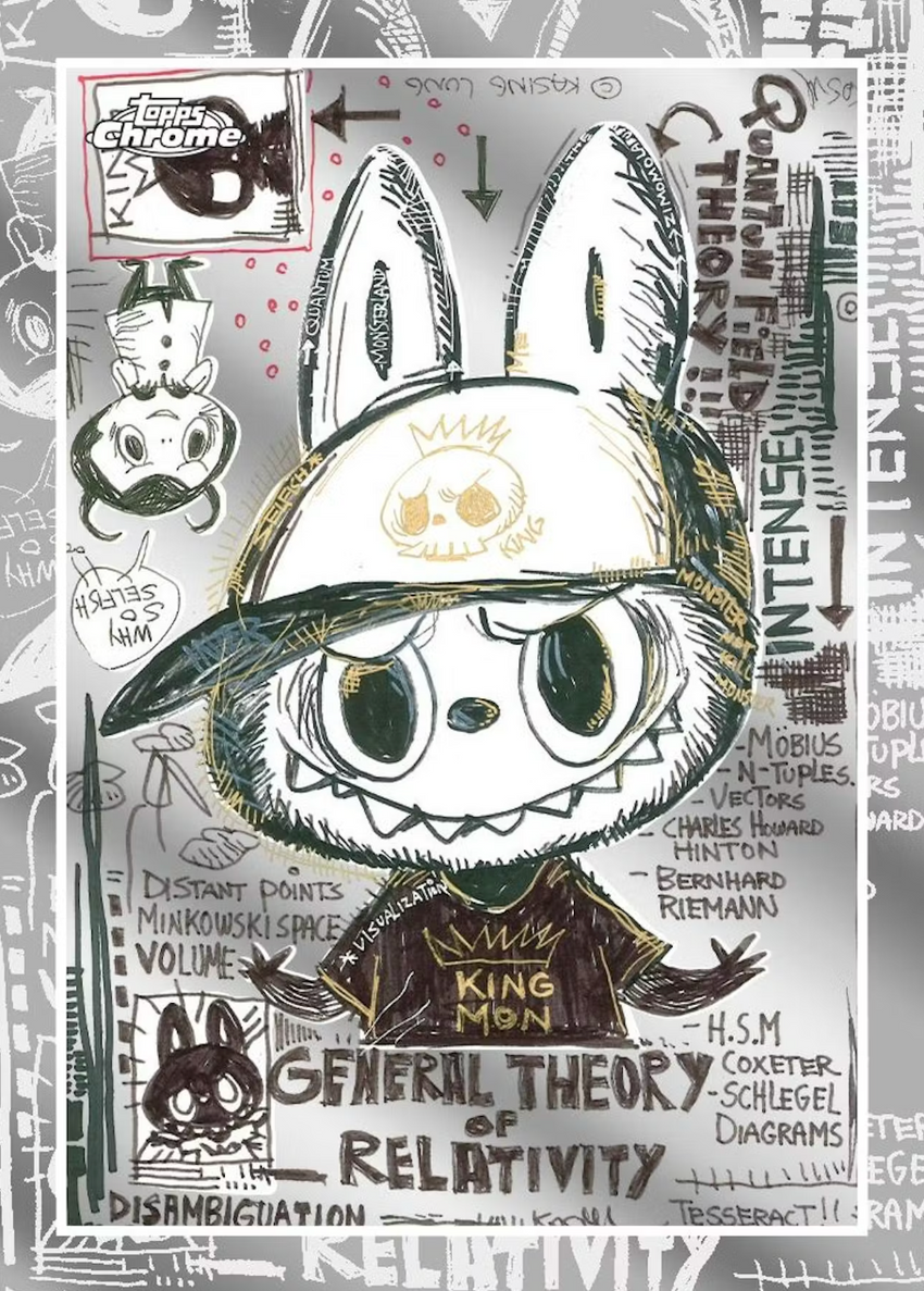 2025 Topps Chrome Labubu 10th Anniversary Hobby Box – Cherry