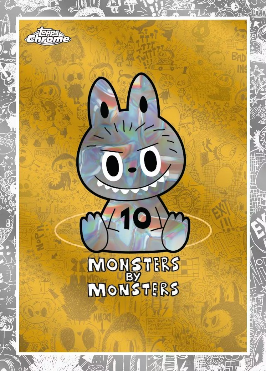 2025 Topps Chrome Labubu 10th Anniversary Hobby Box – Cherry