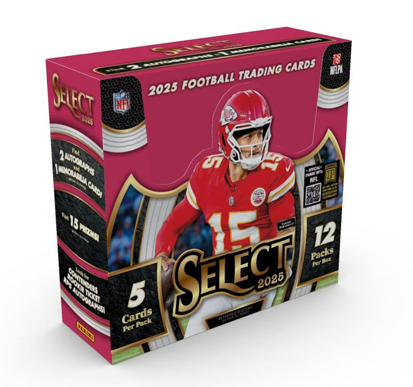 2025 Panini Select Football Hobby Box