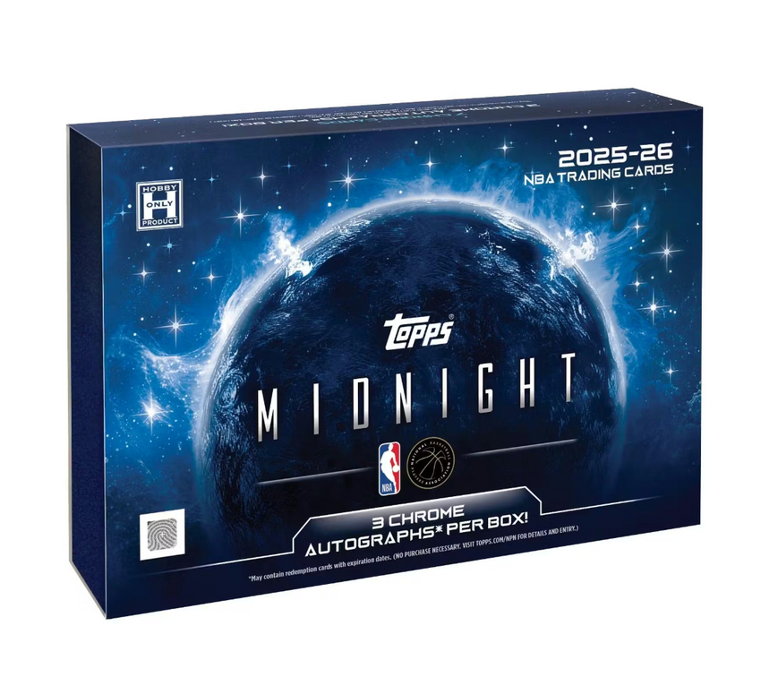 2025-26 Topps Midnight Basketball Hobby Box