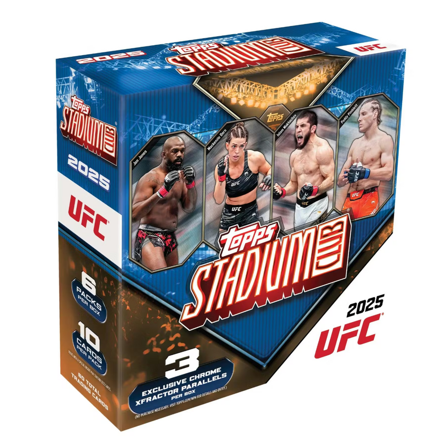 2025 Topps Stadium Club UFC Mega Box (Pre Order)
