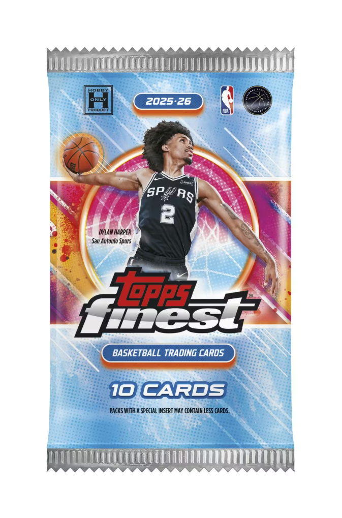 2025-26 Topps Finest Basketball Hobby Pack (Pre Order)