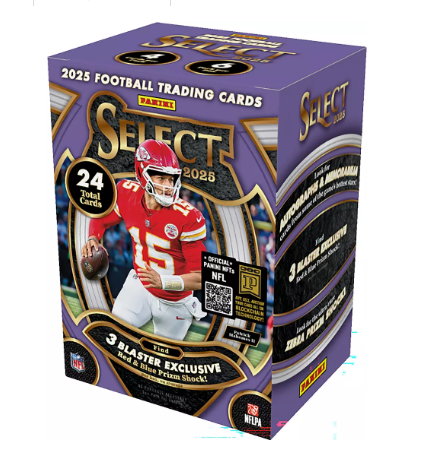 2025 Panini Select Football 6-Pack Blaster Box